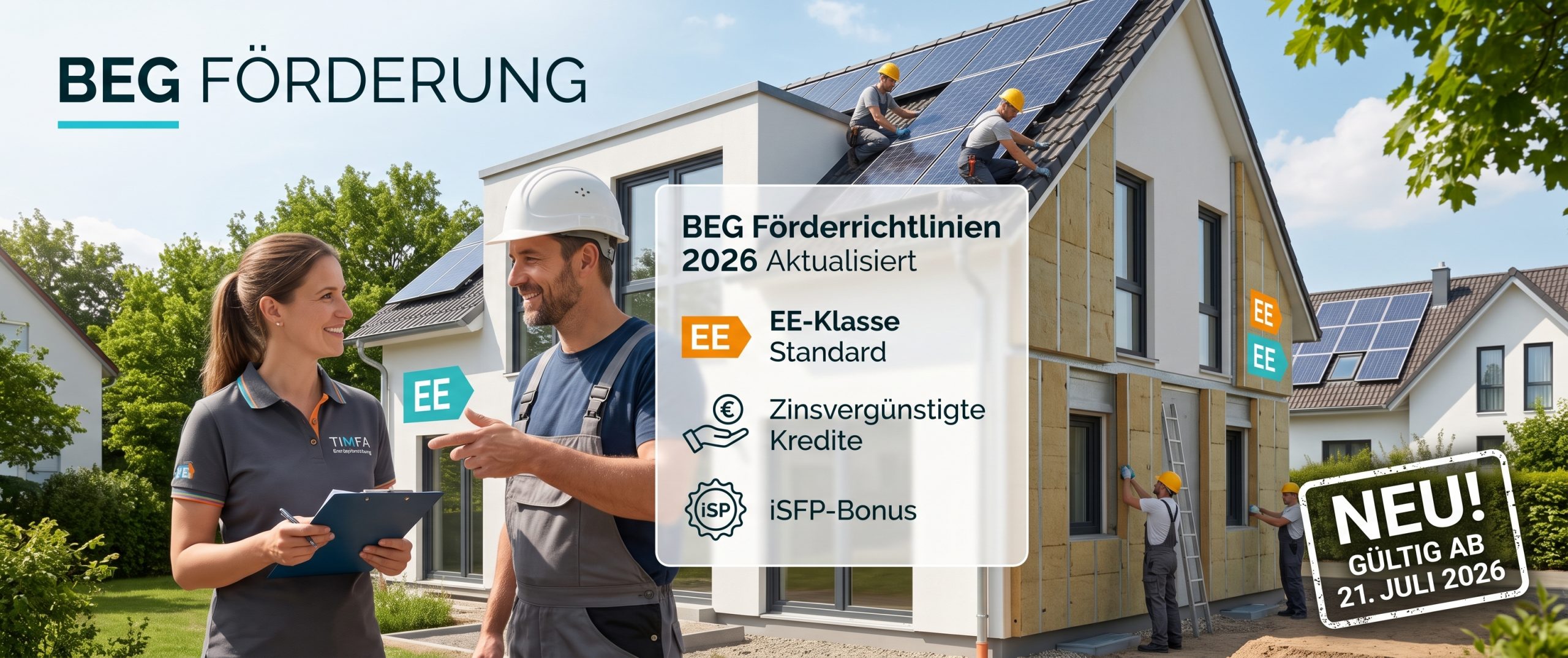 Neue BEG Förderrichtlinien 2026